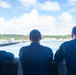 USS America (LHA 6) Departs Okinawa