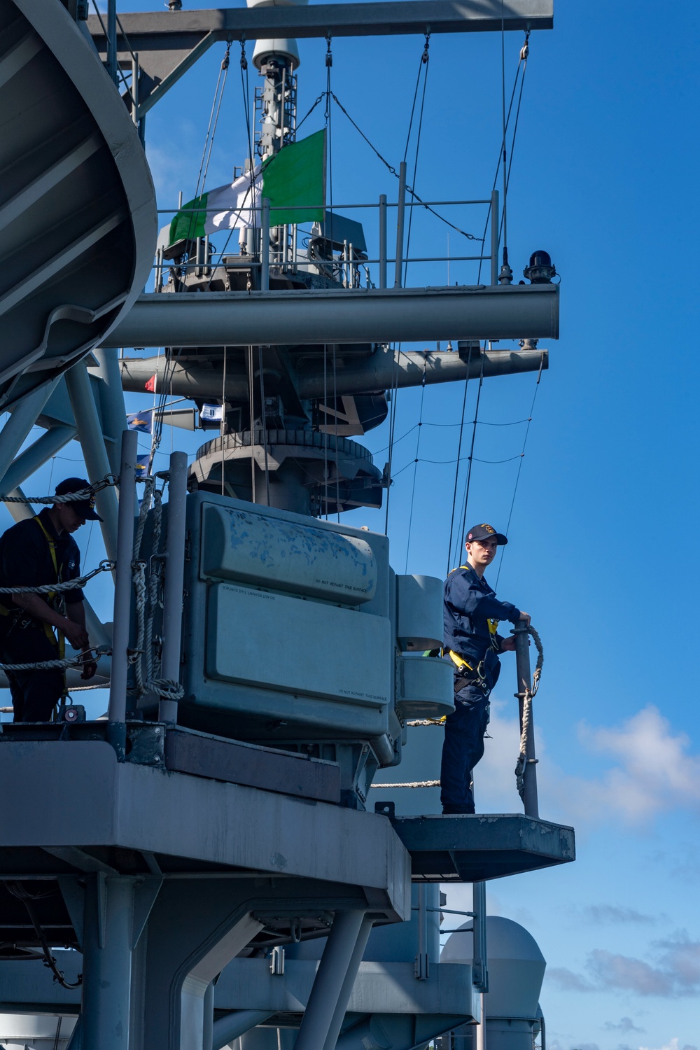 USS America (LHA 6) Departs Okinawa