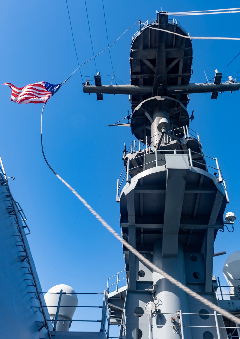 USS America (LHA 6) Departs Okinawa