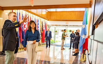 DKI APCSS welcomes Hawaii House Speaker Nadine Nakamura.