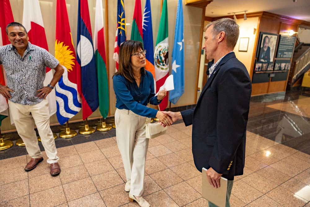 DKI APCSS welcomes Hawaii House Speaker Nadine Nakamura.