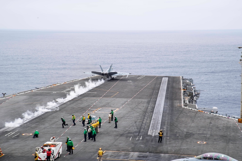 USS Theodore Roosevelt Flight Operations