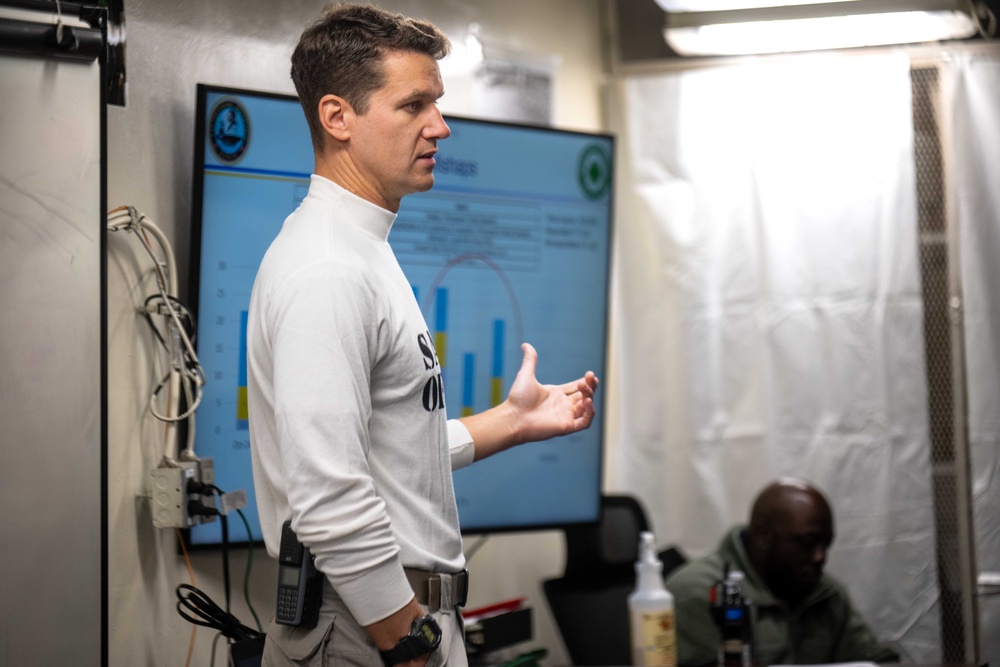 USS Theodore Roosevelt Safety Brief