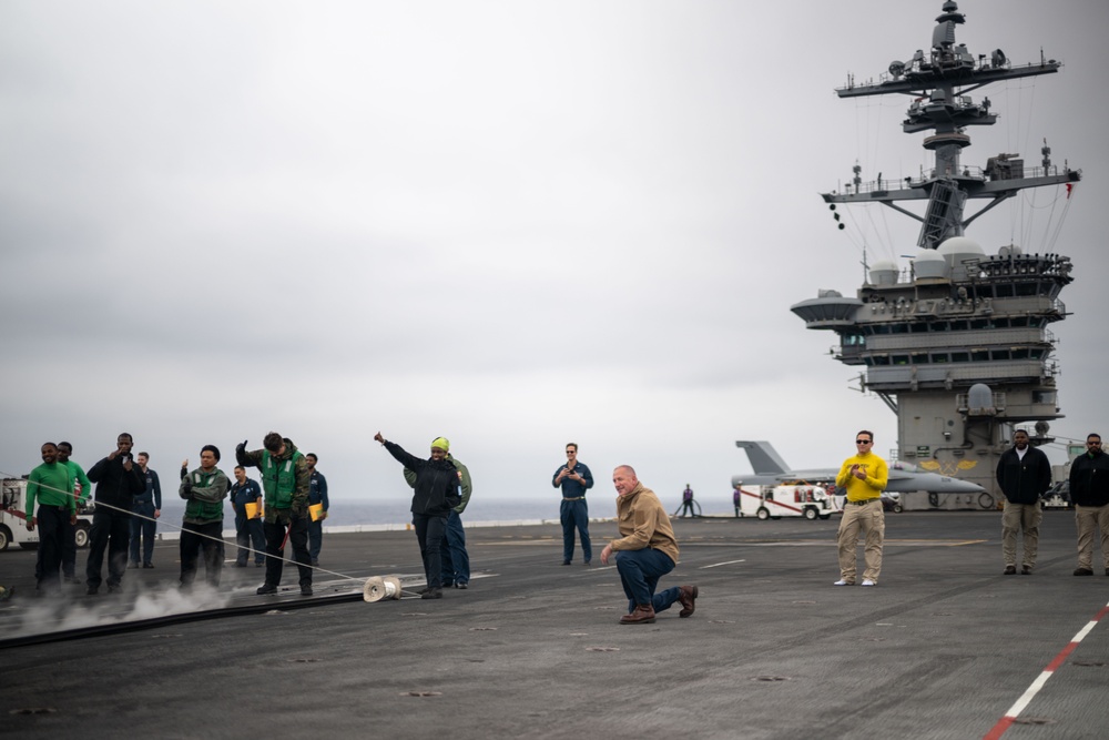 USS Theodore Roosevelt Boot Shoot