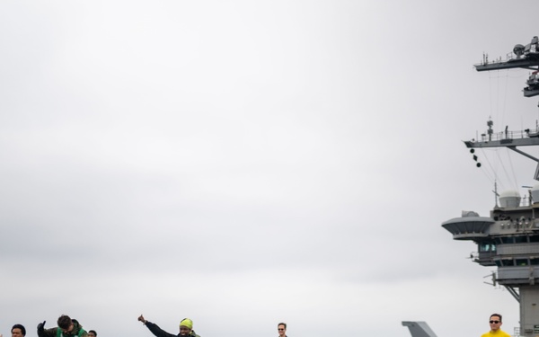 USS Theodore Roosevelt Boot Shoot