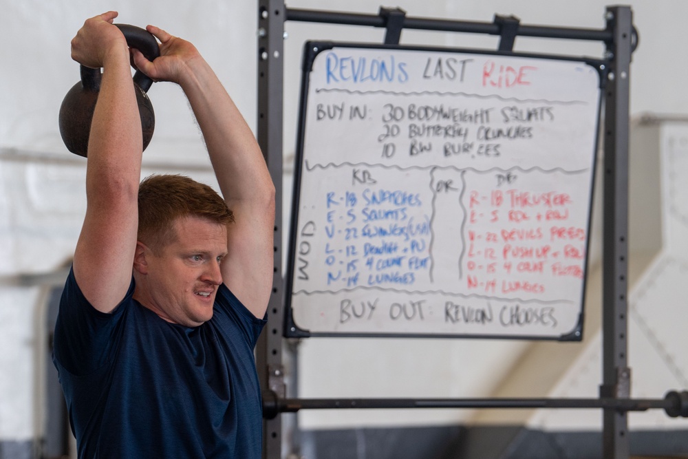 USS Theodore Roosevelt Fitness
