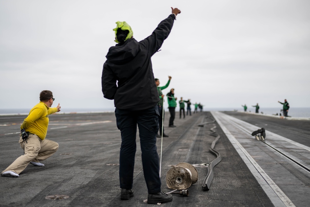 USS Theodore Roosevelt Boot Shoot