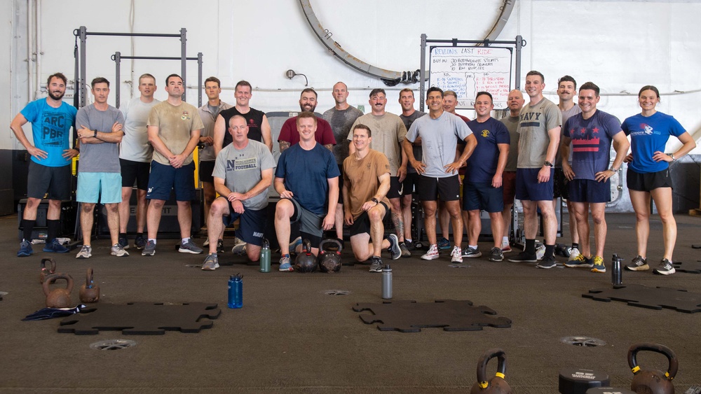 USS Theodore Roosevelt Fitness