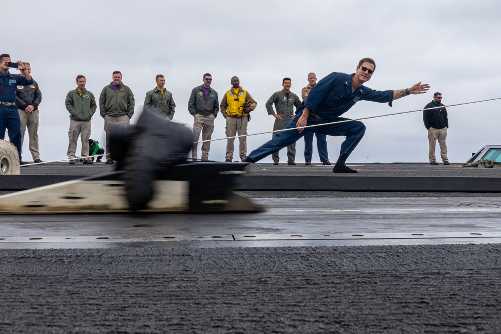 USS Theodore Roosevelt Boot Shoot