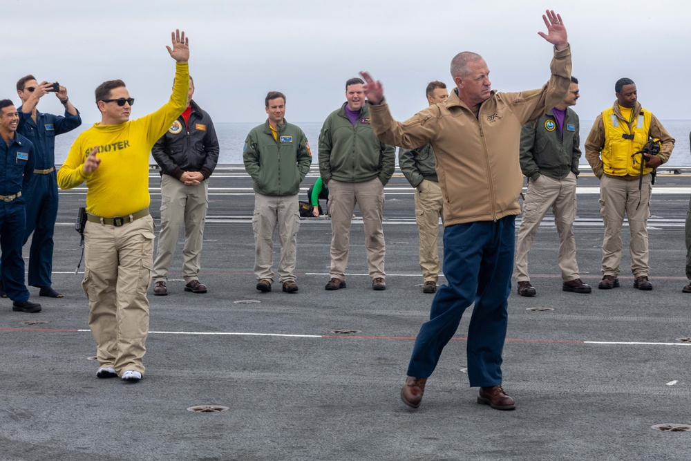 USS Theodore Roosevelt Boot Shoot