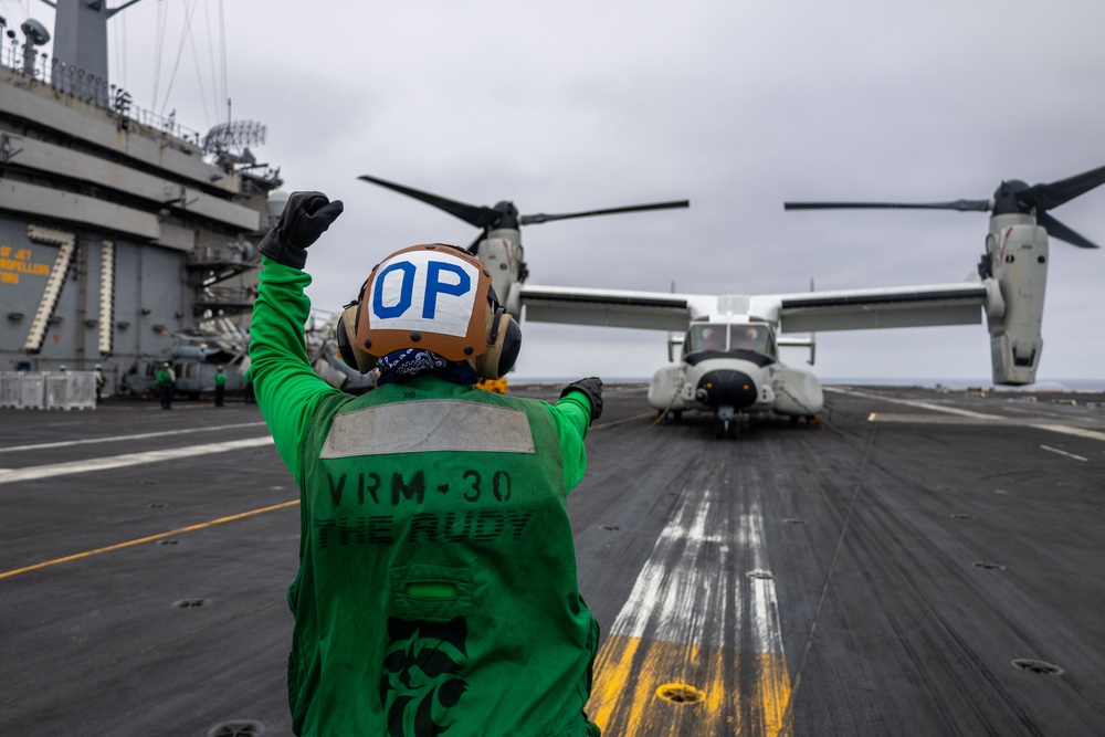 USS Theodore Roosevelt Flight Operations