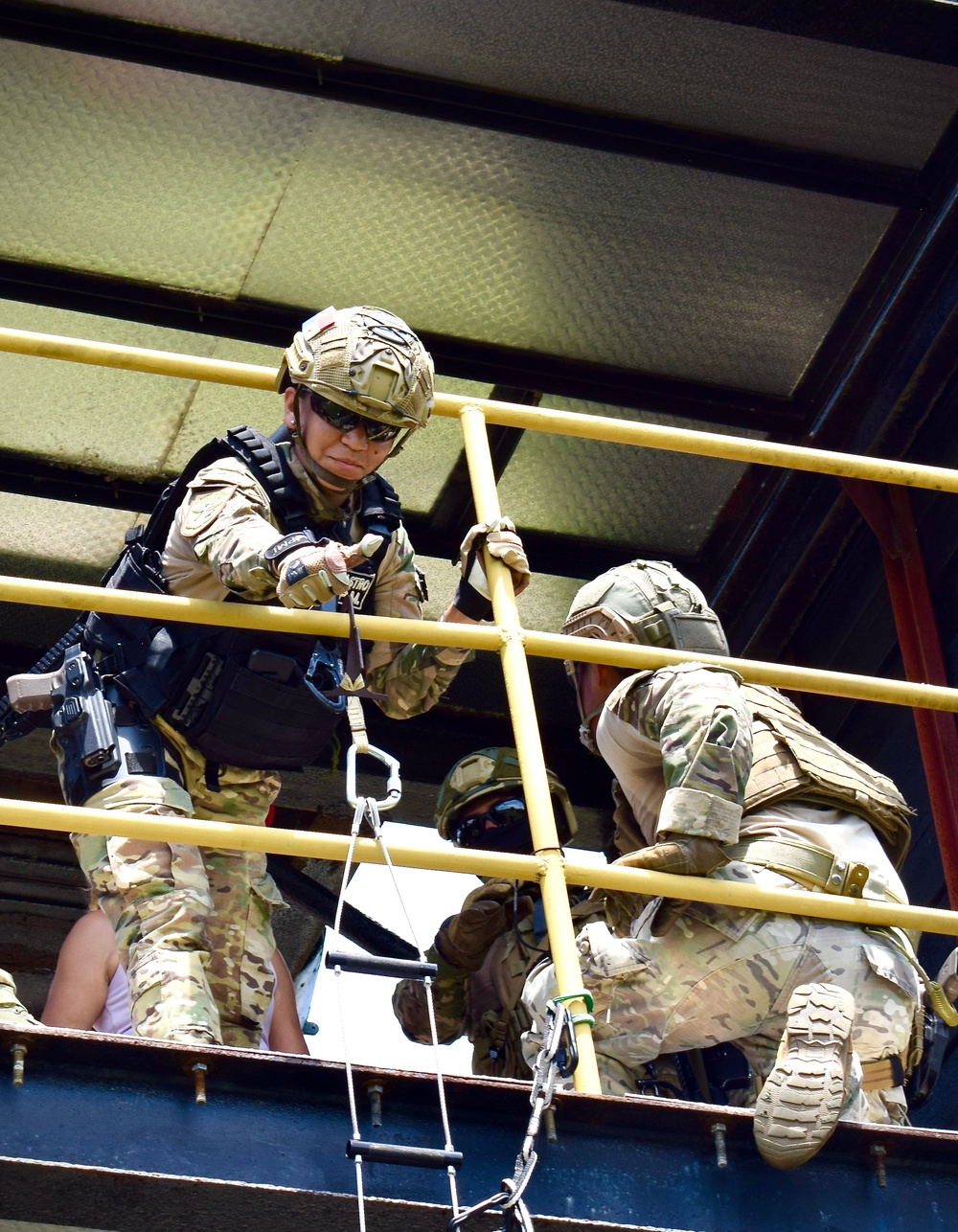 Panamanian Security Forces Sharpen Teamwork and Climbing Skills During PANAMAX-ALPHA 2025