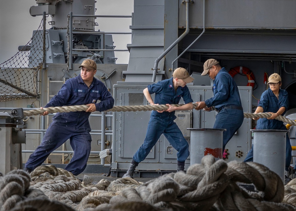 Daily Operations Aboard USS George H.W. Bush (CVN 77)
