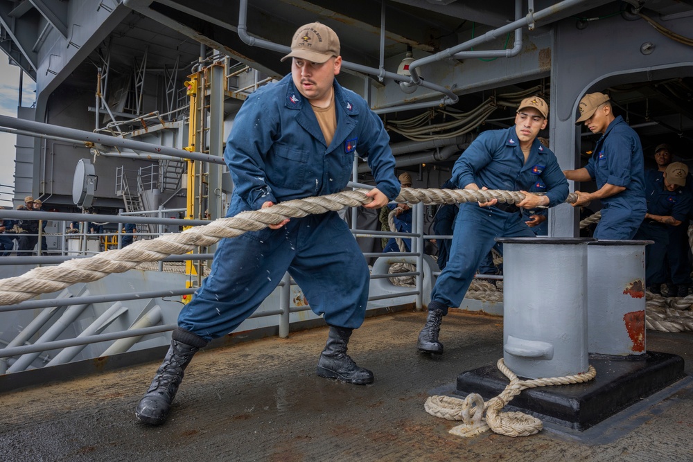 Daily Operations Aboard USS George H.W. Bush (CVN 77)