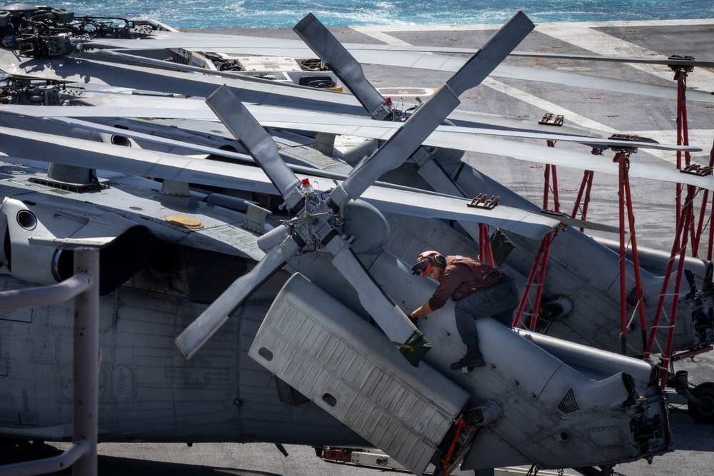 Daily Operations Aboard USS George H.W. Bush (CVN 77)