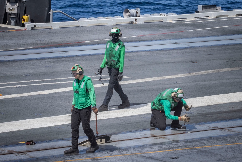Daily Operations Aboard USS George H.W. Bush (CVN 77)