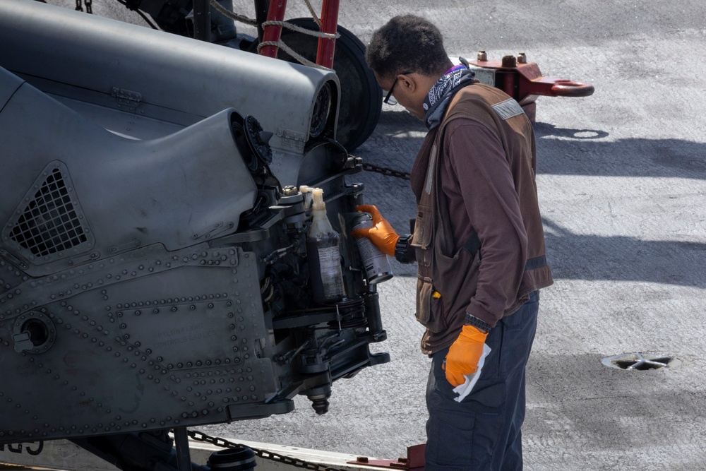 Daily Operations Aboard USS George H.W. Bush (CVN 77)