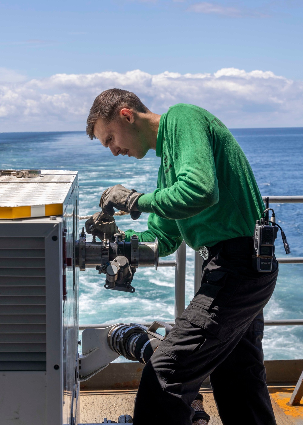Daily Operations Aboard USS George H.W. Bush (CVN 77)