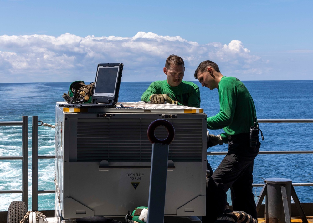 Daily Operations Aboard USS George H.W. Bush (CVN 77)
