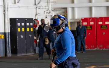 Daily Operations Aboard USS George H.W. Bush (CVN 77)