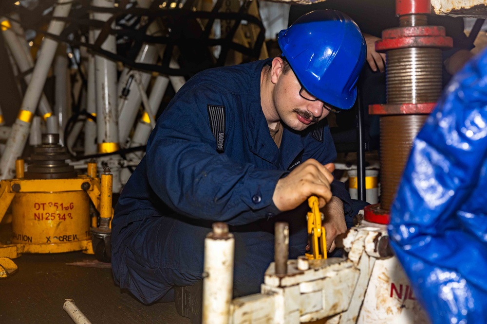 Daily Operations Aboard USS George H.W. Bush (CVN 77)