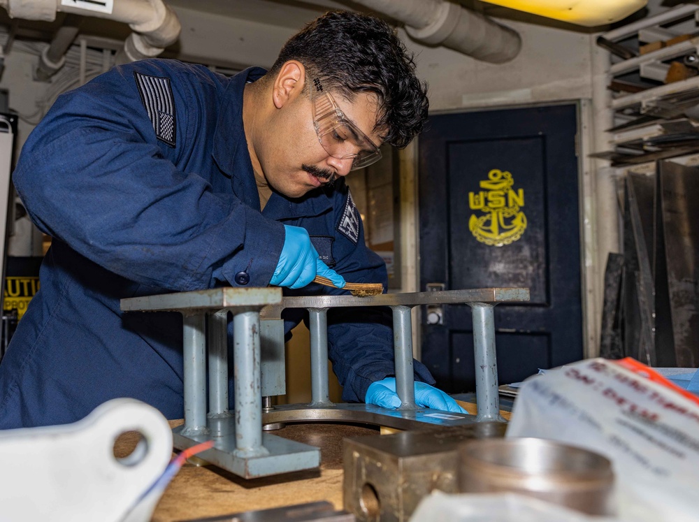 Daily Operations Aboard USS George H.W. Bush (CVN 77)