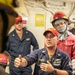 USS Mitscher (DDG 57) Sailors conduct damage control training
