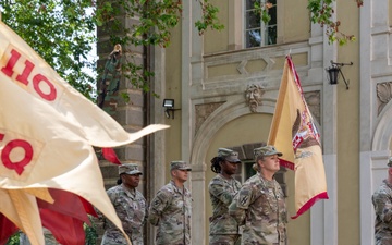 Georgia Guard unit transfers logistics mission to Illinois Guard unit