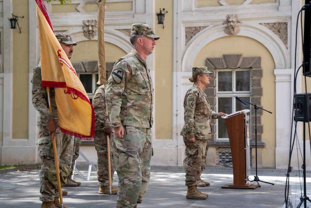 Georgia Guard Unit Transfers Logistics Mission to Illinois Guard Unit After Nine-Month Rotation