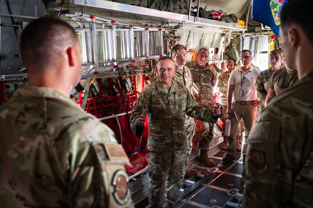 Maldonado Meets the Mission: 406th AEW Deputy Commander Visits East Africa for the First Time