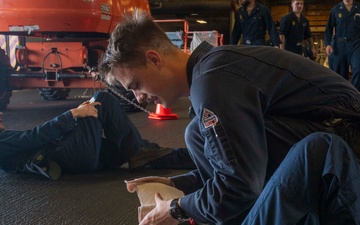 USS America (LHA 6) Conducts Mass Casualty Training