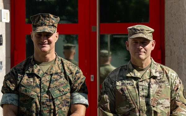 MARFOREUR/AF and CJTF-HOA Senior Leaders Meet in Germany