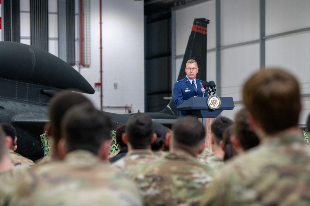 VPOTUS hosts troop engagement at RAF Fairford