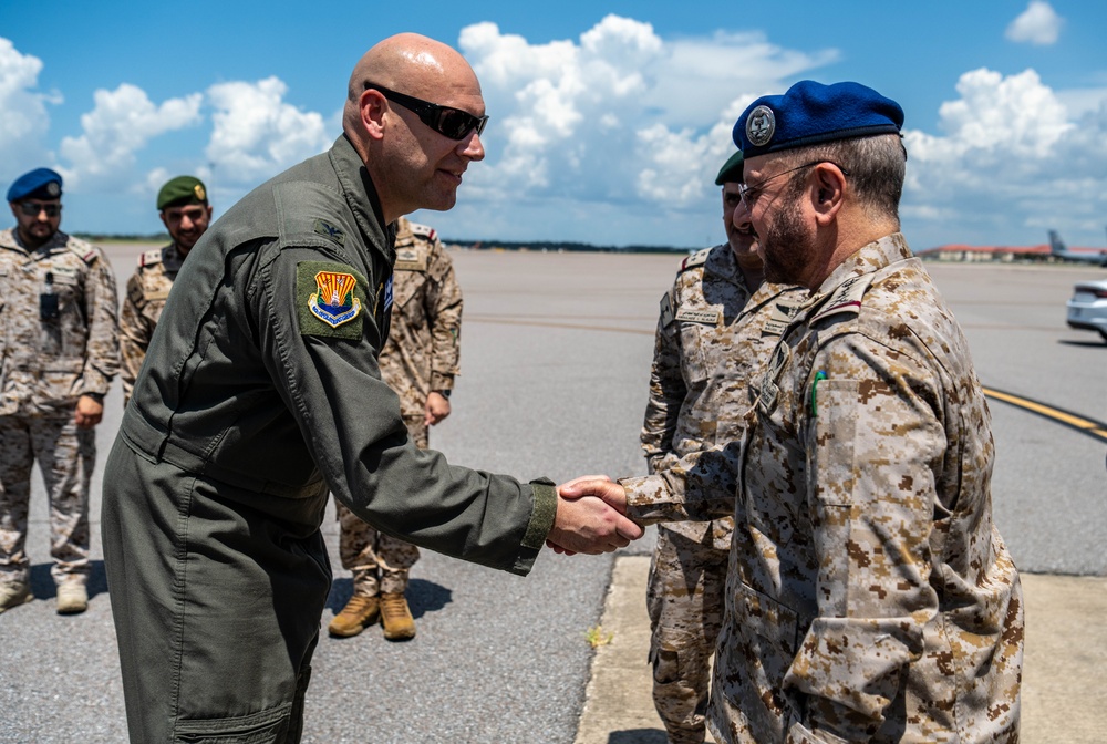 Royal Saudi Air Force Chairman of the General Staff arrives at MacDill AFB