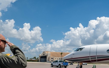 Royal Saudi Air Force Chairman of the General Staff arrives at MacDill AFB