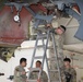 Always ready: McConnell maintainers swap KC-135’s engine