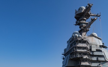 USS Gerald R. Ford (CVN 78) Transits the Strait of Gibraltar