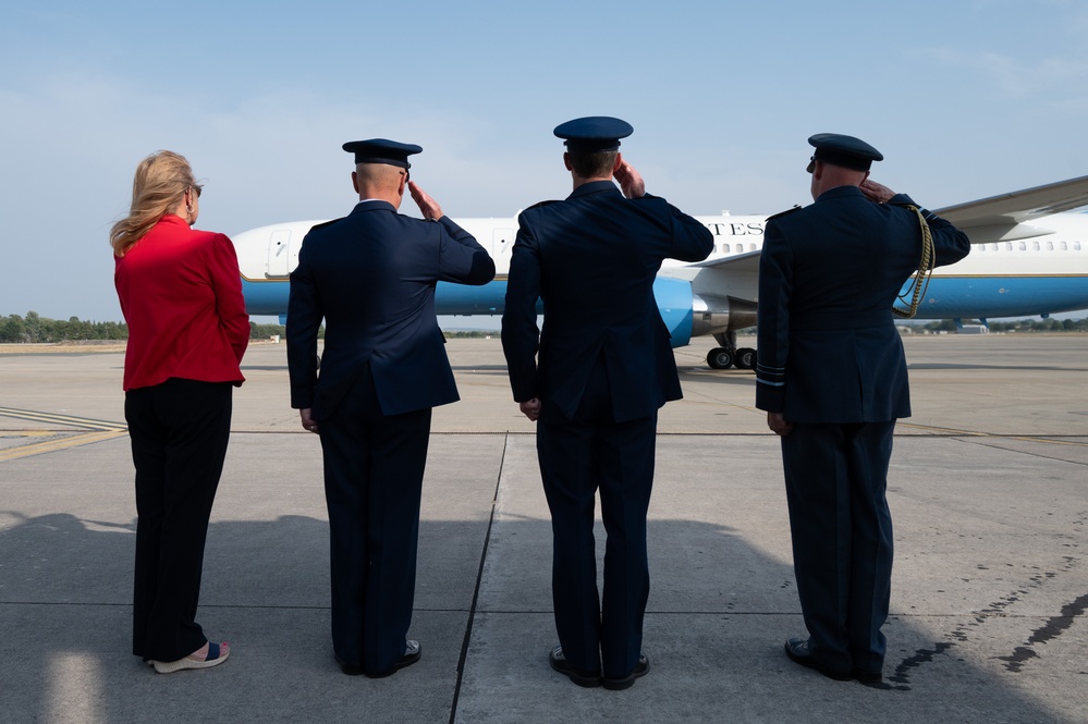 Vice President JD Vance visits RAF Fairford