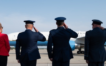 Vice President JD Vance visits RAF Fairford