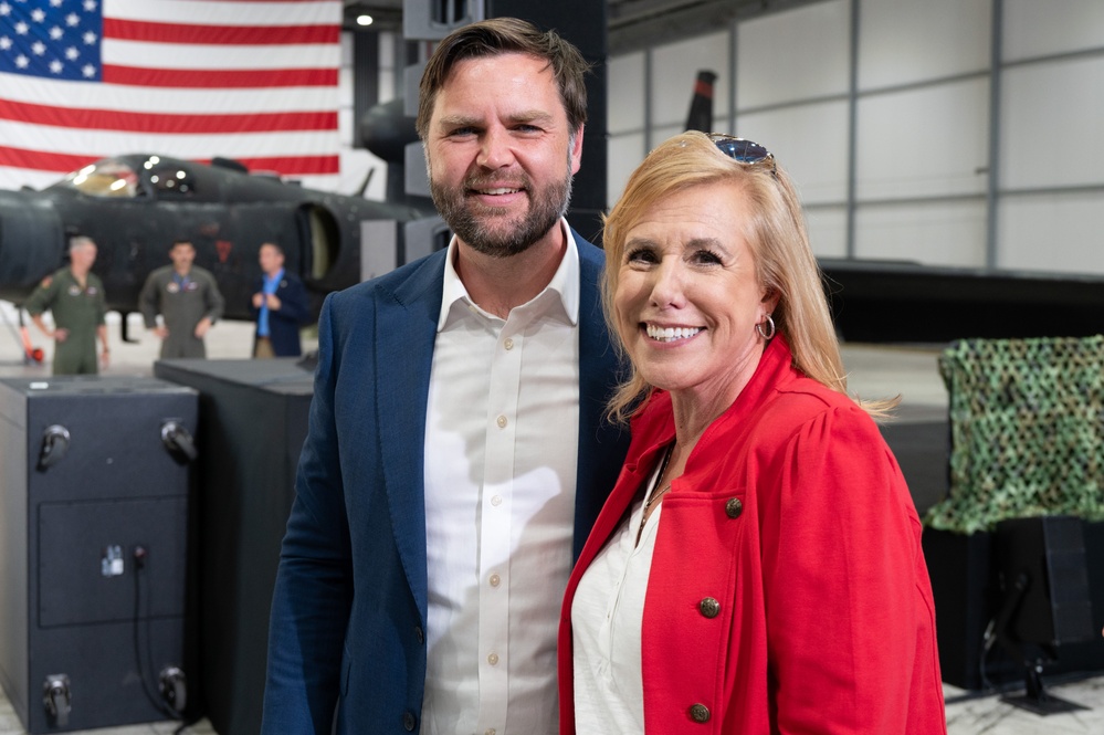 Vice President JD Vance visits RAF Fairford