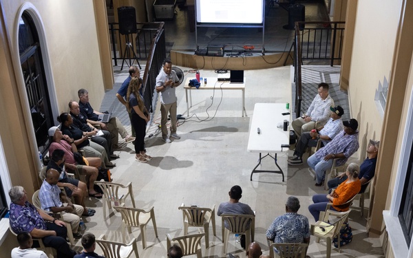 Palau Government, DoD host public meeting on Peleliu South Dock rehabilitation, improvements