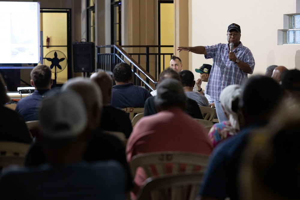 Palau Government, DoD host public meeting on Peleliu South Dock rehabilitation, improvements