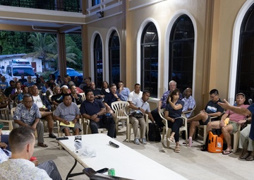 Republic of Palau, Peleliu government, DoD host public meetings on improvements to Peleliu South Dock
