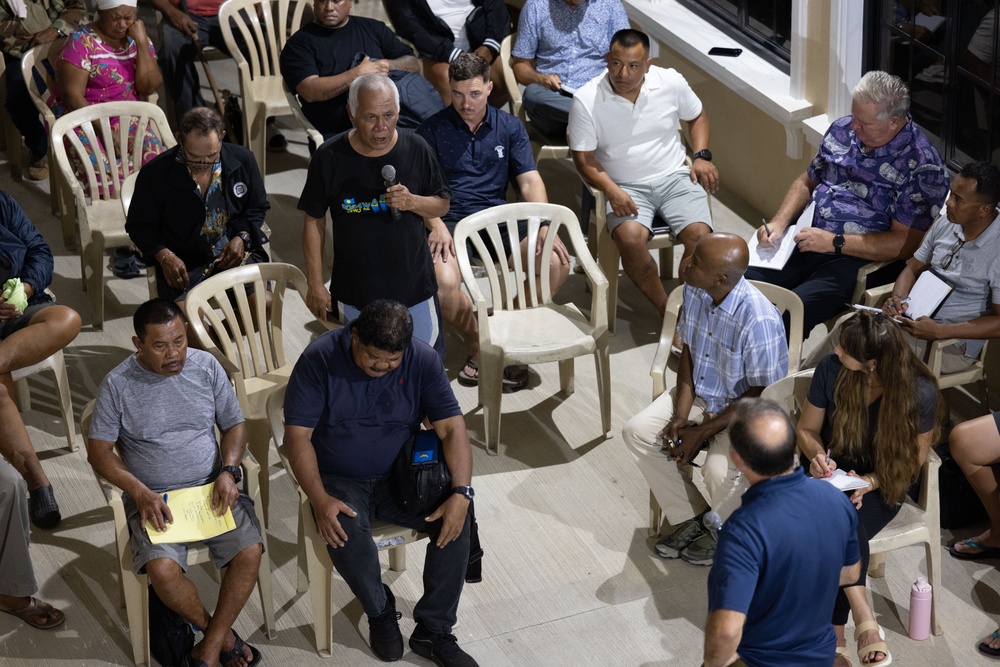 Palau Government, DoD host public meeting on Peleliu South Dock rehabilitation, improvements