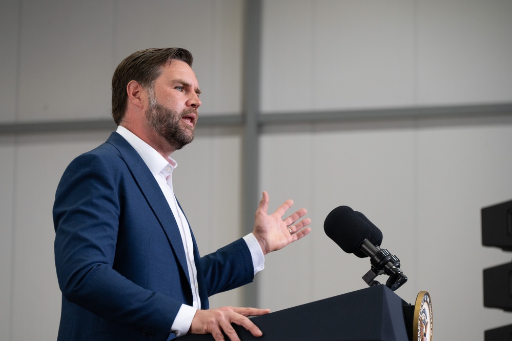 Vice President JD Vance visits RAF Fairford