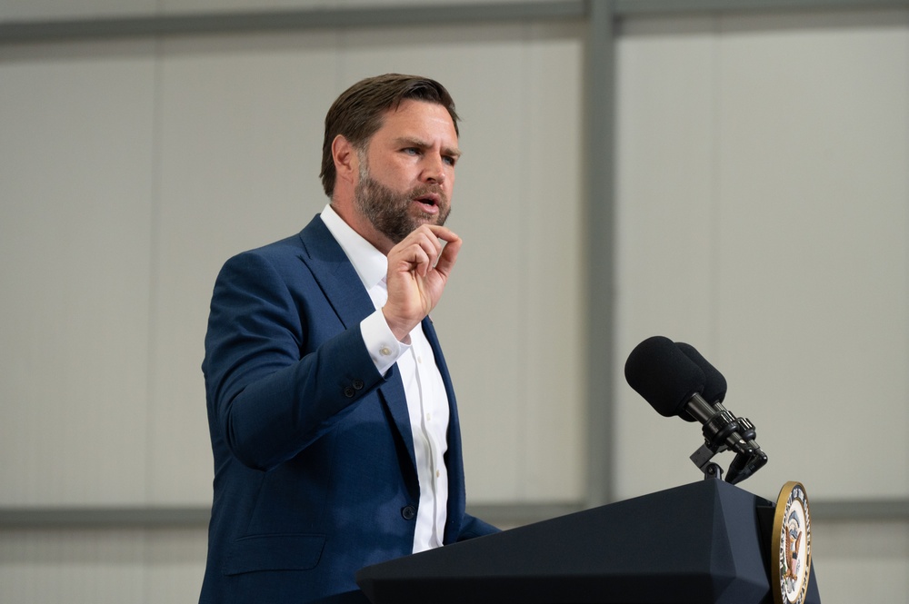 Vice President JD Vance visits RAF Fairford