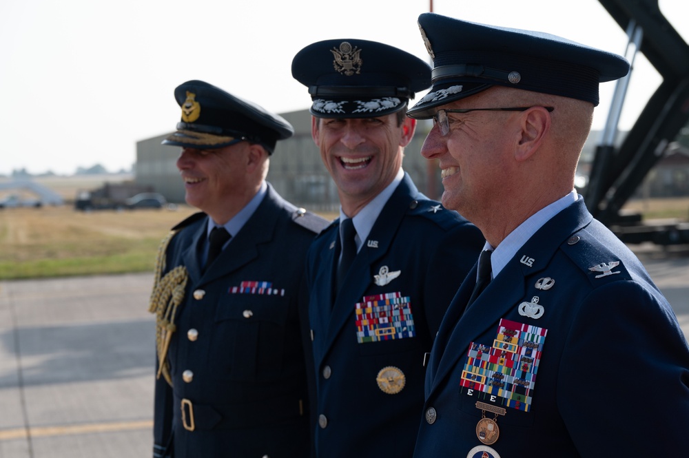 Vice President JD Vance visits RAF Fairford