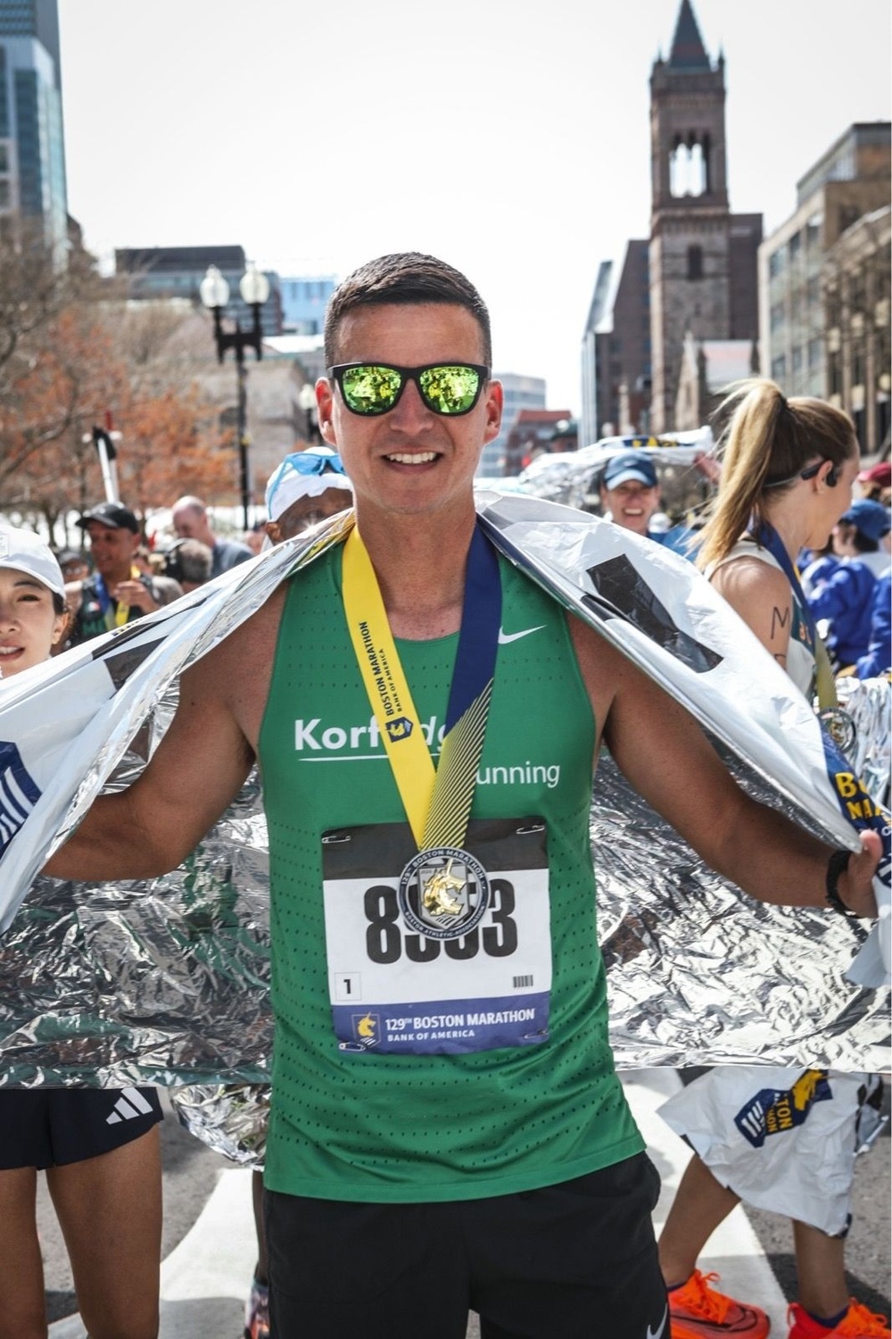 Louisville District employee earns place on All-Guard Marathon team