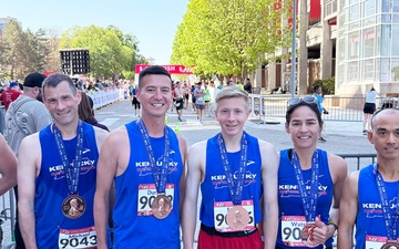 Louisville District employee earns place on All-Guard Marathon team