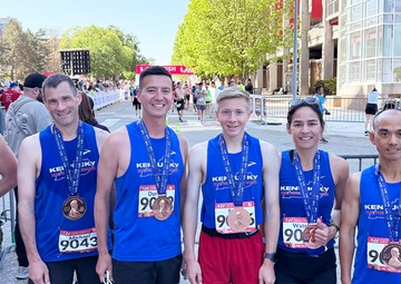 Louisville District employee earns place on All-Guard Marathon team